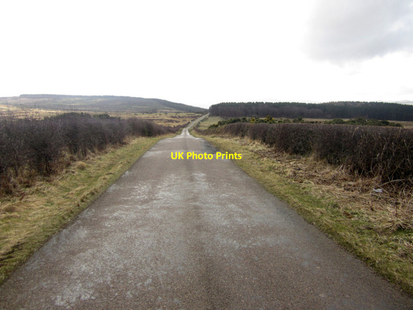 Photo 6"x4" Country road near Barmoor Ford Hill\/NT9537 c2013