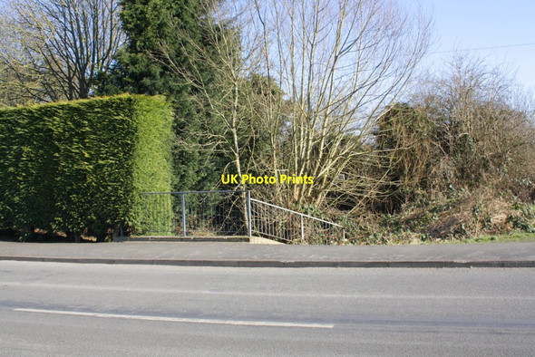 Photo 6"x4" Bridge over stream on Kipling Drive Melton Mowbray c2013