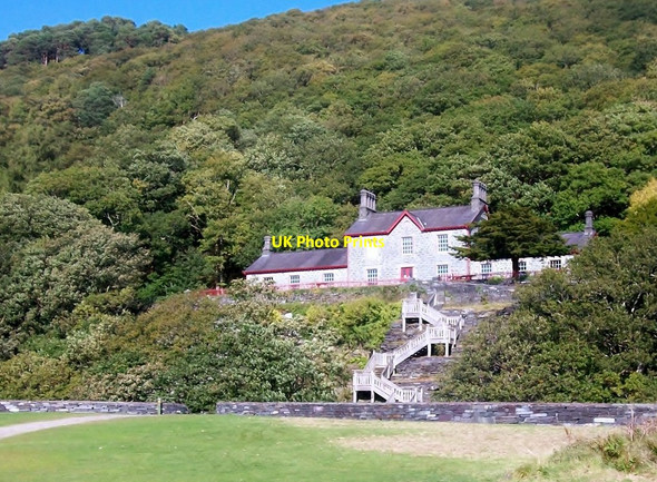 Photo 6"x4" Ysbyty Chwarel Dinorwig Quarry Hospital Llanberis c2010