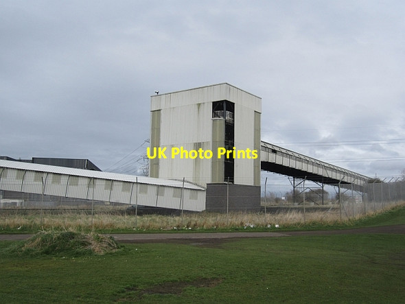 Photo 6"x4" Conveyor, Cockenzie power station Cockenzie and Port Seton c2013