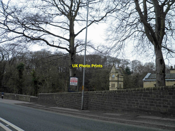 Photo 6"x4" Clocktower at Millbrook Bridge Hadfield c2013
