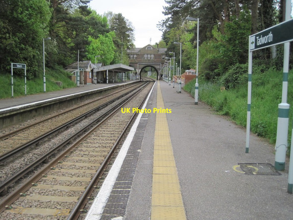 Photo 6"x4" Tadworth railway station, Surrey Kingswood\/TQ2456 c2012