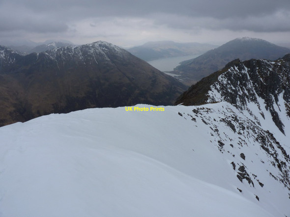 Photo 6"x4" Across Gleann Lichd Meall an Fhuarain Mh\u00f2ir c2013