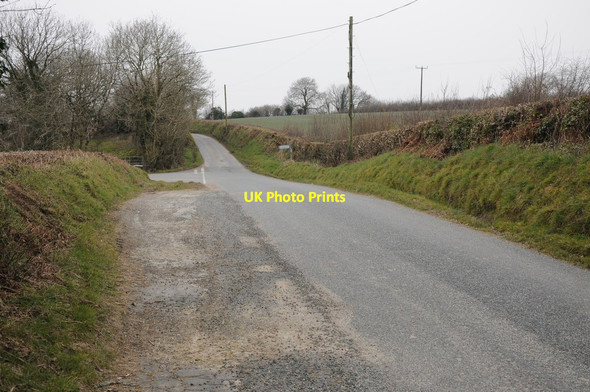 Photo 6"x4" Road junction near Llandissilio Llandissilio c2013