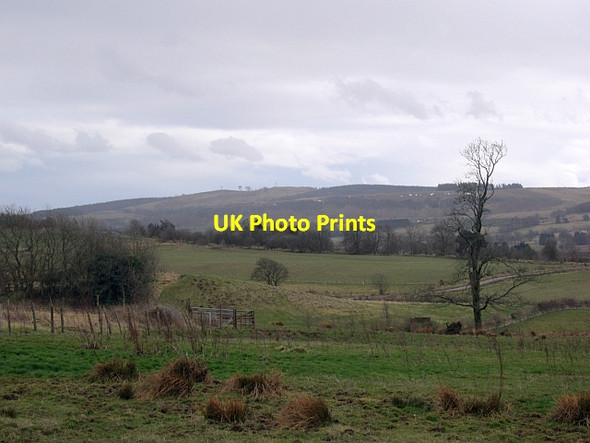 Photo 6"x4" Farmland, Easter Coldrain Cleish c2013