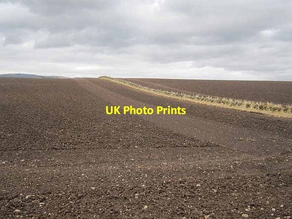 Photo 6"x4" Newly cultivated field Cleish c2013