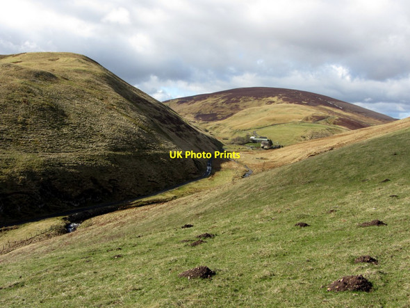 Photo 6"x4" Coquetdale towards Fulhope Barrow Burn\/NT8610 c2013