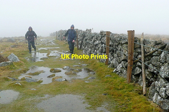 Photo 6"x4" Approaching Buckland Beacon Higher Dunstone c2013
