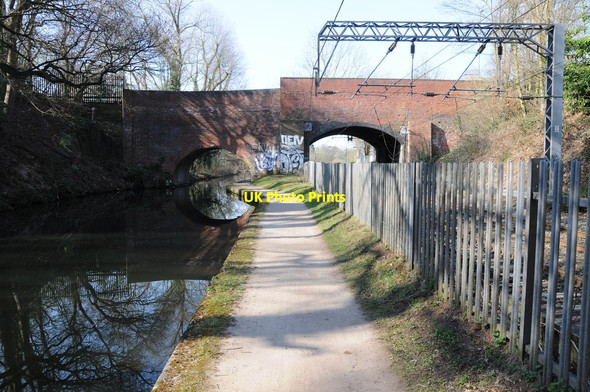 Photo 6"x4" Bridge 83, Worcester and Birmingham Canal Chad Valley c2013