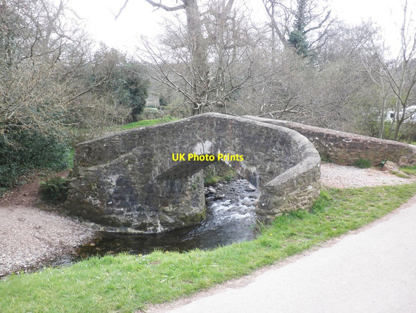 Photo 6"x4" Packhorse bridge, West Luccombe West Luccombe c2013