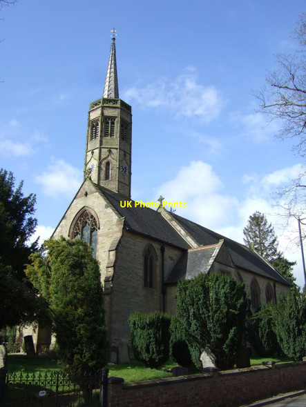 Photo 6"x4" All Saints Church, Newborough Newborough\/SK1325 c2013