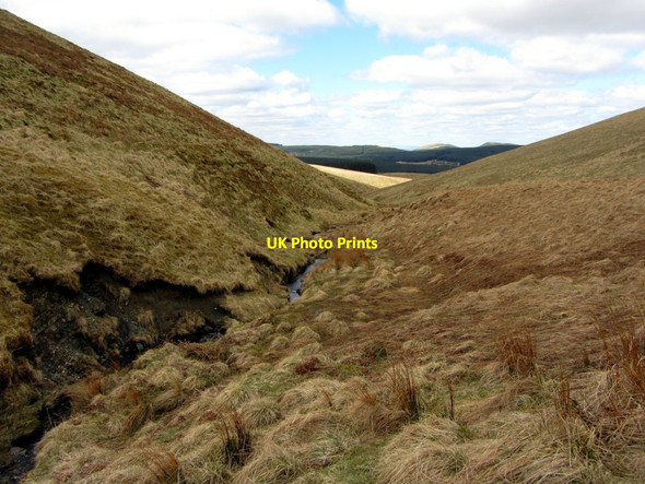 Photo 6"x4" Grindstone Burn Upper Hindhope c2013