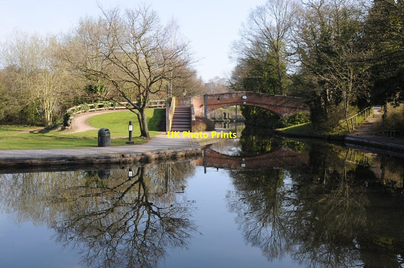 Photo 6"x4" Bridge 84A, Worcester and Birmingham Canal Chad Valley c2013