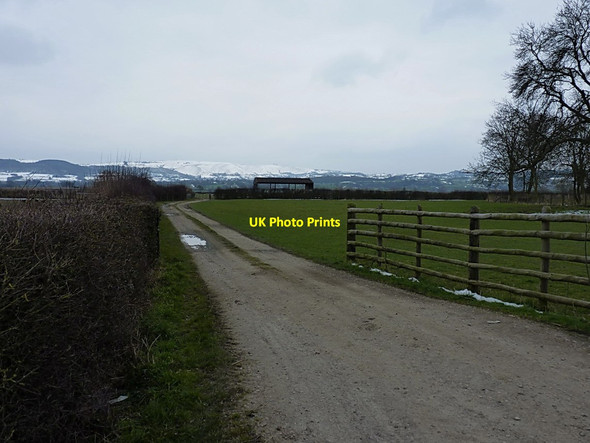Photo 6"x4" A footpath to Minsterley Aston Rogers c2013