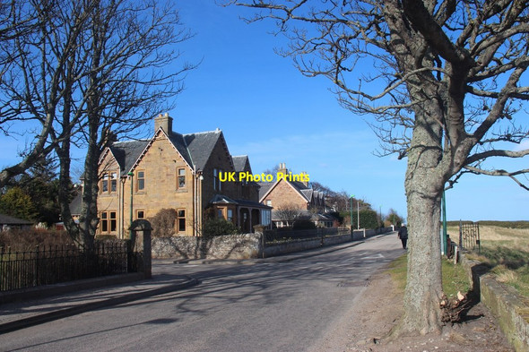 Photo 6"x4" Grand sea-front houses at Dornoch Dornoch c2013