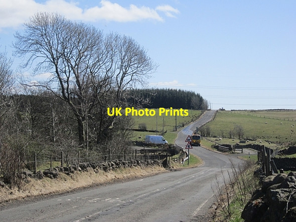 Photo 6"x4" Bridge over the Gryfe Water Devol c2013