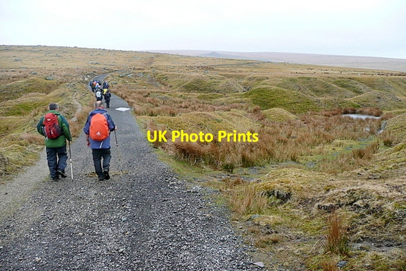 Photo 6"x4" Towards Ditsworthy Warren House Sheepstor c2013