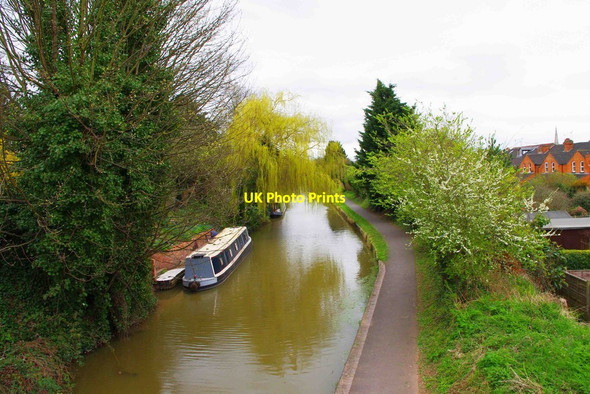 Photo 6"x4" Worcester & Birmingham Canal south of St. George's Lane North, Worcester Worcester c2013