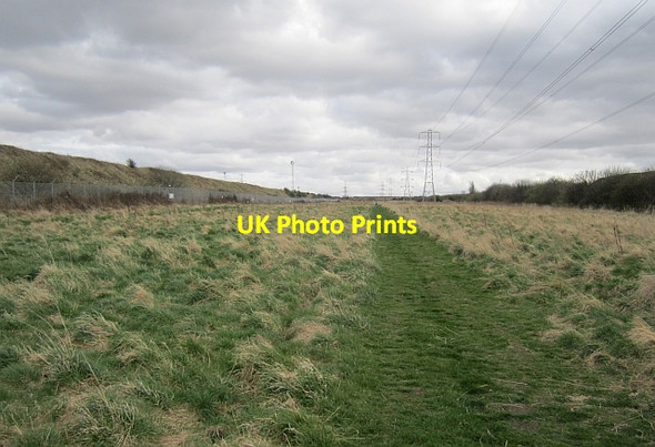 Photo 6"x4" Power line, Prestonpans Prestonpans c2013