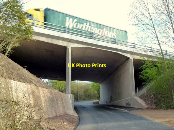 Photo 6"x4" Revells Lane bridge Linton\/SO6625 c2013