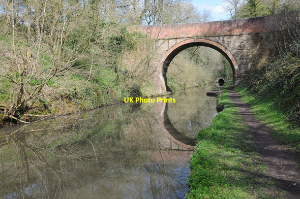 Photo 6"x4" Bridge 69, Worcester and Birmingham Canal Arrowfield Top c2013