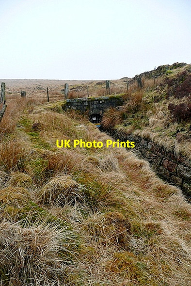 Photo 6"x4" Devonport Leat goes underground Nun's Cross Fm c2013