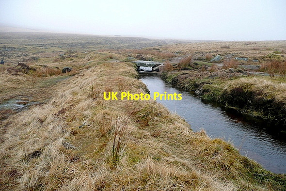 Photo 6"x4" Older Bridge Princetown\/SX5873 c2013