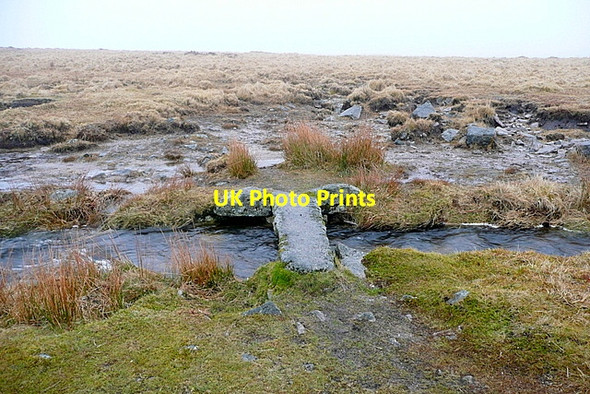 Photo 6"x4" Footbridge over Devonport Leat Princetown\/SX5873 c2013
