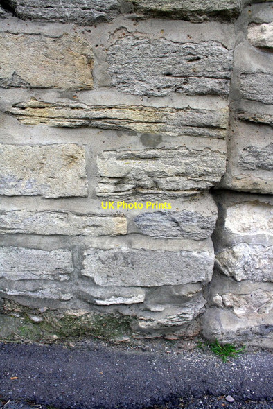Photo 6"x4" Benchmark on #4 Bridge Street Brackley\/SP5837 c2013