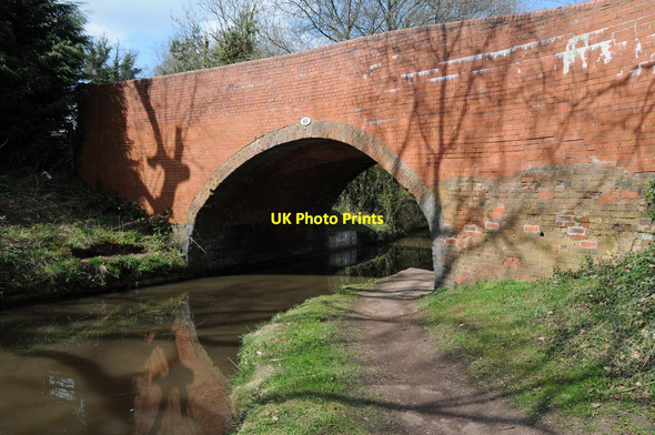 Photo 6"x4" Bridge 65, Worcester and Birmingham Canal Barnt Green c2013