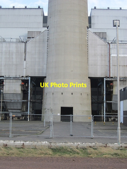Photo 6"x4" East chimney, Cockenzie power station Cockenzie and Port Seton c2013