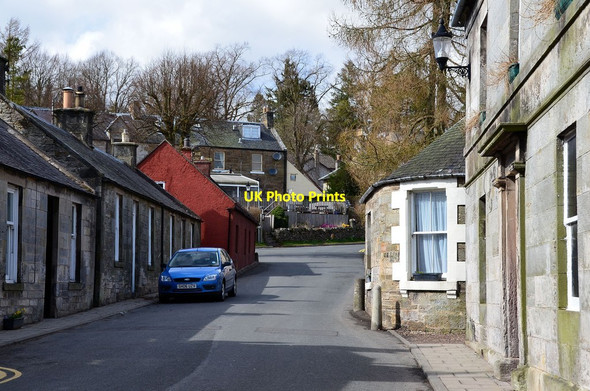 Photo 6"x4" Upper end of Main Street, West Linton West Linton c2013