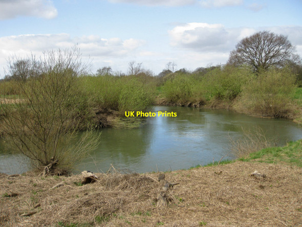Photo 6"x4" The bend in the river Norton-on-Derwent c2013