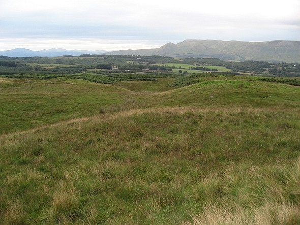 Photo 6"x4" Rough Grazing Audmurroch Burn c2008