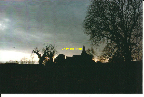Photo 6"x4" Eventide at Berwick Alfriston c1965