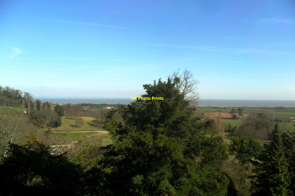 Photo 6"x4" View north east from Dunster Castle Dunster c2013
