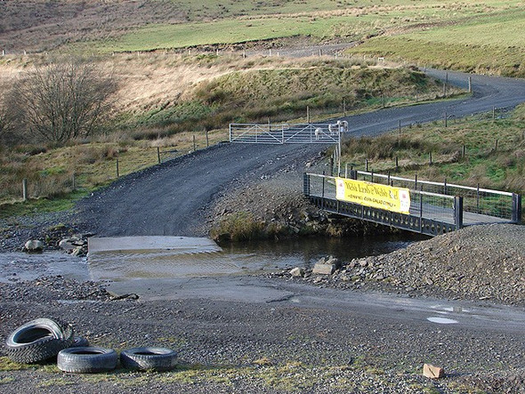 Photo 6"x4" Track at Sweet Lamb Rally Complex Pont Rhydgaled c2006