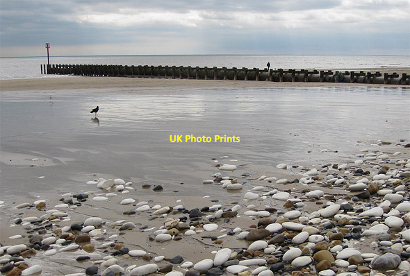 Photo 6"x4" Sewage outfall pipeline Bridlington c2013