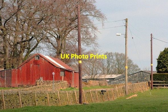 Photo 6"x4" Corrugated Shed at Sheen Sheen c2013