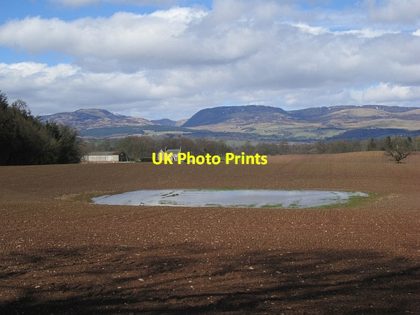 Photo 6"x4" Flooded hollow, Muthill Muthill c2013