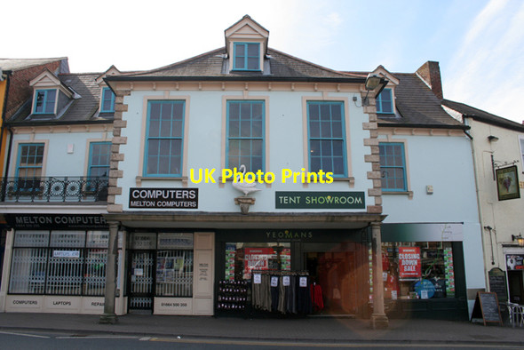 Photo 6"x4" Swan Porch. Melton Mowbray Melton Mowbray c2013
