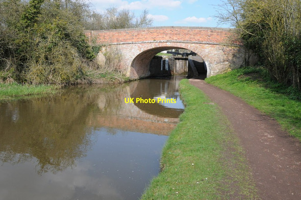 Photo 6"x4" Bridge 50, Worcester and Birmingham Canal Stoke Pound c2013