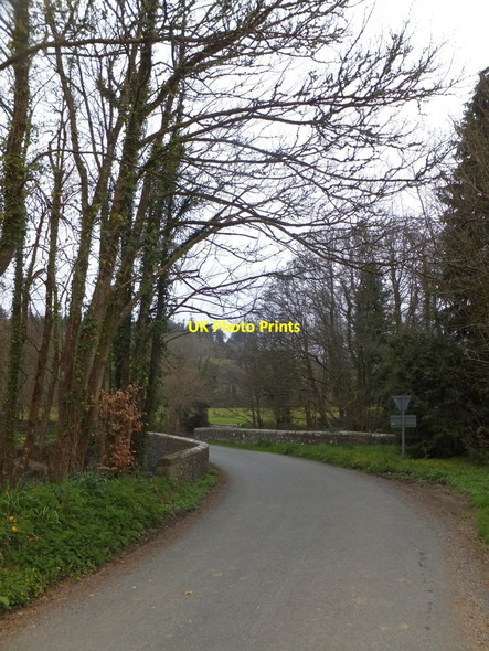 Photo 6"x4" Brightley Bridge over River Okement Okehampton c2013