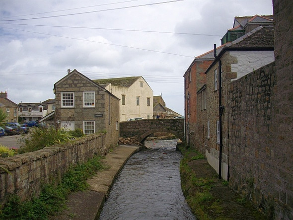 Photo 6"x4" The Newlyn Coombe River Newlyn c2008
