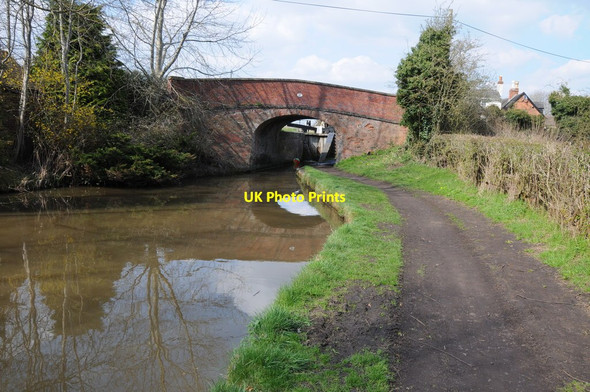Photo 6"x4" Bridge 47, Worcester and Birmingham Canal Stoke Pound c2013