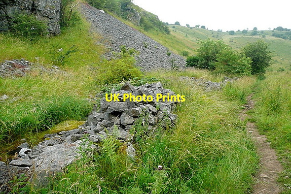 Photo 6"x4" Bridleway in Gratton Dale Dale End\/SK2161 c2012