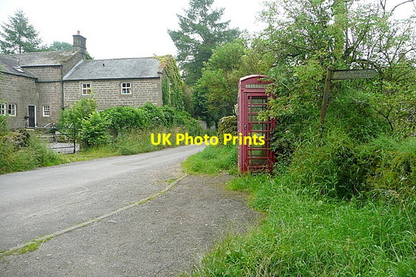 Photo 6"x4" Dale End farm and telephone box Dale End\/SK2161 c2012