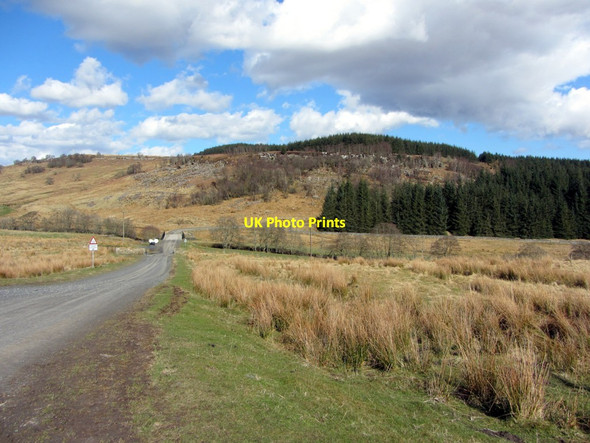 Photo 6"x4" Road east of Dere Street near Sill Burn Bridge Redesdale Camp c2013
