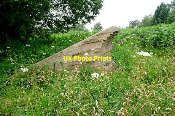 Photo 6"x4" Sculpture at Birchover stone quarry Birchover c2012