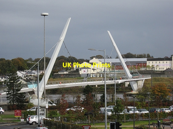 Photo 6"x4" Peace Bridge Londonderry\/C4316 c2012